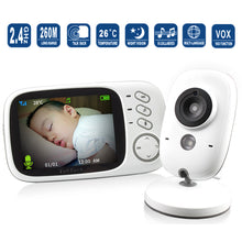 Load image into Gallery viewer, 3.2 inch VB603 Wireless Video Color Baby Monitor High Resolution Baby Nanny Security Camera Night Vision Temperature Monitoring
