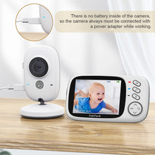 Load image into Gallery viewer, 3.2 inch VB603 Wireless Video Color Baby Monitor High Resolution Baby Nanny Security Camera Night Vision Temperature Monitoring
