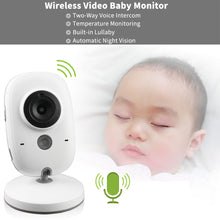 Load image into Gallery viewer, 3.2 inch VB603 Wireless Video Color Baby Monitor High Resolution Baby Nanny Security Camera Night Vision Temperature Monitoring

