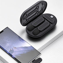 Load image into Gallery viewer, K61 2 in 1 Portable Mini Lavaliere Mic Wireless Dual Lapel Lavalier Microphone with Charging for iPhone
