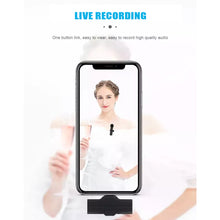 Load image into Gallery viewer, K18 Wireless Lavalier Gaming Microphone For Phone Noise Reduction Microfone Sem Fio Microphone Portable Speaker Audio Live Mic
