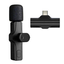Load image into Gallery viewer, K18 Wireless Lavalier Gaming Microphone For Phone Noise Reduction Microfone Sem Fio Microphone Portable Speaker Audio Live Mic
