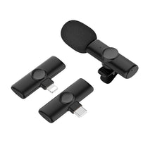 Load image into Gallery viewer, K11 Wireless Lavalier Microphone Portable Audio Video Recording Interview Mini Mic for Android Youtube Game Live Broadcast
