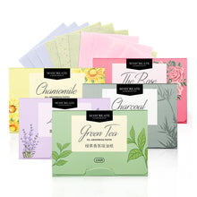 Load image into Gallery viewer, 100pcs/box Facial Oil Absorbent Paper Portable Removable Fragrance Oil Absorbent Paper Cleansing Face Beauty Tools

