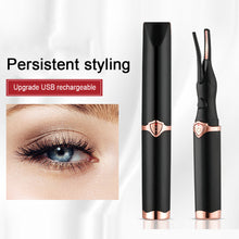 Load image into Gallery viewer, Electric Eyelash Curler Portable Electric USB Charging Heated Eyelash Curler Three-speed Temperature Control Eyelash Curler
