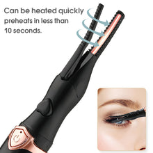 Load image into Gallery viewer, Electric Eyelash Curler Portable Electric USB Charging Heated Eyelash Curler Three-speed Temperature Control Eyelash Curler
