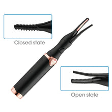 Load image into Gallery viewer, Electric Eyelash Curler Portable Electric USB Charging Heated Eyelash Curler Three-speed Temperature Control Eyelash Curler
