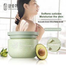 Load image into Gallery viewer, Avocado Body Scrub Cream Exfoliating Scrub Cream Moisturizing Whitening Rejuvenating Body Scrub Cream Body Care
