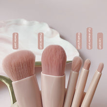 Load image into Gallery viewer, 5pcs Makeup Brushes Set Mini Portable Makeup Brushes Foundation Brush Eye Shadow Brush Makeup Tools
