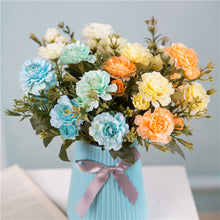 Load image into Gallery viewer, 7 Forks/Bouquet Artificial Flower Silk Azalea Fake Plant Decorative Flowers Home Decor Wedding Decoration
