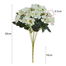 Load image into Gallery viewer, 6 Forks/Bouquet Artificial Flower Silk Sakura Fake Flowers Artificial Plant Decorative Flowers Home Decor Wedding Decoration
