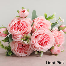 Load image into Gallery viewer, 5 Forks/Bouquet Artificial Flower Silk Persian Rose Fake Flowers Artificial Plant Decorative Flowers Home Decor Wedding Decoration
