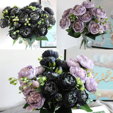 Load image into Gallery viewer, 5 Forks/Bouquet Artificial Flower Silk Persian Rose Fake Flowers Artificial Plant Decorative Flowers Home Decor Wedding Decoration
