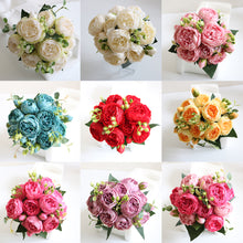 Load image into Gallery viewer, 5 Forks/Bouquet Artificial Flower Silk Persian Rose Fake Flowers Artificial Plant Decorative Flowers Home Decor Wedding Decoration
