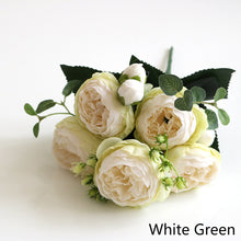 Load image into Gallery viewer, 5 Forks/Bouquet Artificial Flower Silk Persian Rose Fake Flowers Artificial Plant Decorative Flowers Home Decor Wedding Decoration
