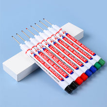 Load image into Gallery viewer, 20mm Long Head Marker Multi-purpose Woodworking Decoration Deep Hole Marker Pen Red/Black/Blue/Green Ink
