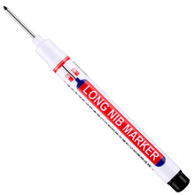 Load image into Gallery viewer, 20mm Long Head Marker Multi-purpose Woodworking Decoration Deep Hole Marker Pen Red/Black/Blue/Green Ink
