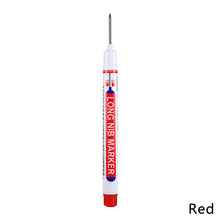Load image into Gallery viewer, 20mm Long Head Marker Multi-purpose Woodworking Decoration Deep Hole Marker Pen Red/Black/Blue/Green Ink
