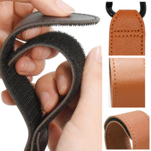Load image into Gallery viewer, 1/2pcs Baby Bag Stroller Hook Wheelchair Pram Carriage Bag Hanger PU Leather 360° Rotatable Cart Organizer Shopping Bag Clip
