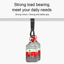 Load image into Gallery viewer, 1pc Baby Bag Stroller Hook Wheelchair Pram Carriage Bag Hanger PU Leather 360° Rotatable Double Head Cart Organizer Shopping Bag Clip
