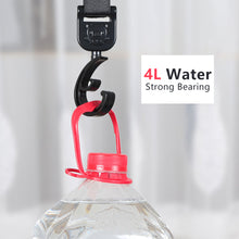 Load image into Gallery viewer, 2pcs Baby Bag Stroller Hook Wheelchair Pram Carriage Bag Hanger 360° Rotatable Cart Organizer Shopping Bag Clip
