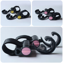 Load image into Gallery viewer, 2pcs Baby Bag Stroller Hook Wheelchair Pram Carriage Bag Hanger 360° Rotatable Cart Organizer Shopping Bag Clip
