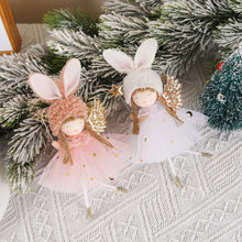 Load image into Gallery viewer, 2Pcs/Set Christmas Angel Pendant Xmas Tree Creative Gifts Christmas Ornaments New Year Decoration for Home
