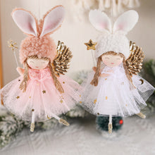 Load image into Gallery viewer, 2Pcs/Set Christmas Angel Pendant Xmas Tree Creative Gifts Christmas Ornaments New Year Decoration for Home
