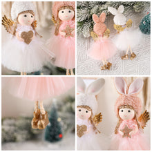Load image into Gallery viewer, 2Pcs/Set Christmas Angel Pendant Xmas Tree Creative Gifts Christmas Ornaments New Year Decoration for Home
