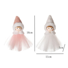 Load image into Gallery viewer, 2Pcs/Set Christmas Angel Pendant Xmas Tree Creative Gifts Christmas Ornaments New Year Decoration for Home
