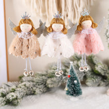 Load image into Gallery viewer, 3Pcs/Set Christmas Angel Pendant Xmas Tree Creative Gifts Christmas Ornaments New Year Decoration for Home
