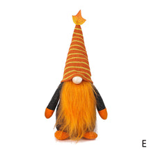 Load image into Gallery viewer, Fall Gnome Doll Pumpkin Maple Figurine Swedish Elf Dwarf Plush Ornaments For Autumn Christmas Tree Xmas Gift Halloween Thanksgiving Decor
