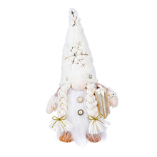 Load image into Gallery viewer, Fall Gnome Doll Figurine Swedish Elf Dwarf Plush Ornaments wih Light For Autumn Christmas Tree Xmas Gift Halloween Thanksgiving Decor
