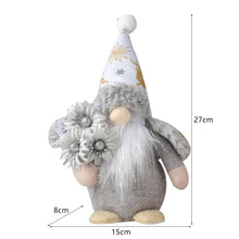 Load image into Gallery viewer, Fall Gnome Doll Sunflower Figurine Swedish Elf Dwarf Plush Ornaments For Autumn Christmas Tree Xmas Gift Halloween Thanksgiving Decor
