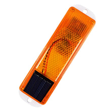 Load image into Gallery viewer, LED Solar Strobe Warning Lamp Strobe Flash Traffic Caution Light Chip Control Bridge Rechargeable Night Driving Safety
