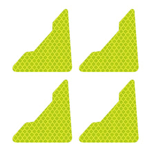 Load image into Gallery viewer, 4Pcs/Set Car Reflector Protective Sticker Scratches Safety Warning Reflective Stickers Reflective Tapes
