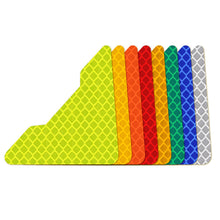 Load image into Gallery viewer, 4Pcs/Set Car Reflector Protective Sticker Scratches Safety Warning Reflective Stickers Reflective Tapes
