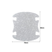 Load image into Gallery viewer, 4Pcs Car Door Handle Bowl Reflective Bling Protector Stickers Anti-scratch Protection Rhinestone Bright Drill Decals Auto

