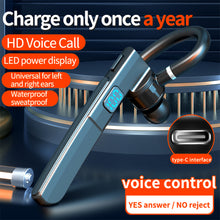 Load image into Gallery viewer, Business Wireless Bluetooth Headset X6 In-ear Hanging Ear Bluetooth Headset
