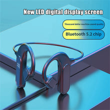 Load image into Gallery viewer, VG09 Bone Conduction Headphones Wireless Digital Bluetooth Earphones 3D Bass Outdoors Waterproof Sports Headset

