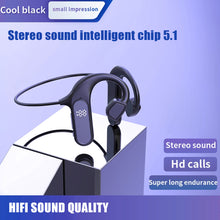 Load image into Gallery viewer, VG09 Bone Conduction Headphones Wireless Digital Bluetooth Earphones 3D Bass Outdoors Waterproof Sports Headset
