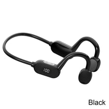 Load image into Gallery viewer, VG07 Bone Conduction Headphones Wireless Bluetooth 5.1 Earphone Open Ear Waterproof Sports Headset With Digital Power Display
