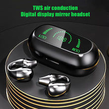 Load image into Gallery viewer, S03 TWS Wireless Headphones Bone Conduction Bluetooth 5.0 Clip-on Headset Touch Control Digital Display For Xiaomi iPhone
