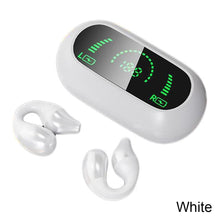Load image into Gallery viewer, S03 TWS Wireless Headphones Bone Conduction Bluetooth 5.0 Clip-on Headset Touch Control Digital Display For Xiaomi iPhone
