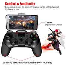 Load image into Gallery viewer, 9076 PG-9076 Gamepad Game Pad Controller Mobile Bluetooth Trigger Joystick For Android Cell Smart Phone TV Box PC PS3 VR
