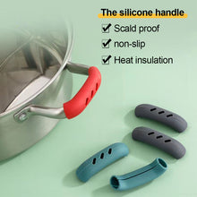 Load image into Gallery viewer, 2Pcs Silicone Handles Anti-scalding and Non-slip Silicone Lid Pot Handles Insulation Glove Clips Kitchen Accessories Tools
