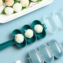 Load image into Gallery viewer, Rice Ball Mould Shaker with Rice Paddle Sushi Roll Maker Kitchen Tools DIY Bento Box Accessories Food Decor for Kids Children
