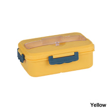 Load image into Gallery viewer, Microwave Lunch Box Wheat Straw Compartment Bento Box Food Storage Container Portable Food Box with Cultery
