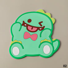 Load image into Gallery viewer, Cute Cartoon Shaped Tea Coaster Cup Holder Mat Coffee Drinks Drink Silicone Coaster Cup Pad Placemat For Home

