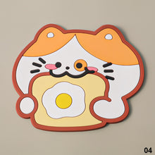 Load image into Gallery viewer, Cute Cartoon Shaped Tea Coaster Cup Holder Mat Coffee Drinks Drink Silicone Coaster Cup Pad Placemat For Home
